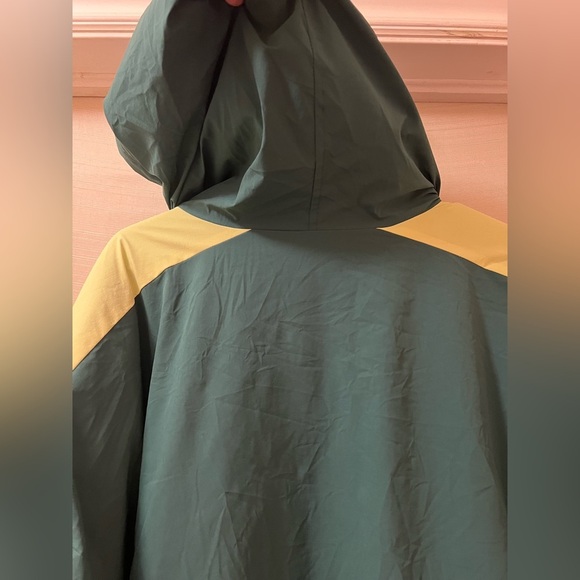 Alpine Design Forest Green and Yellow Outerwear Winter Jacket Fuzzy Warm - Picture 10 of 10